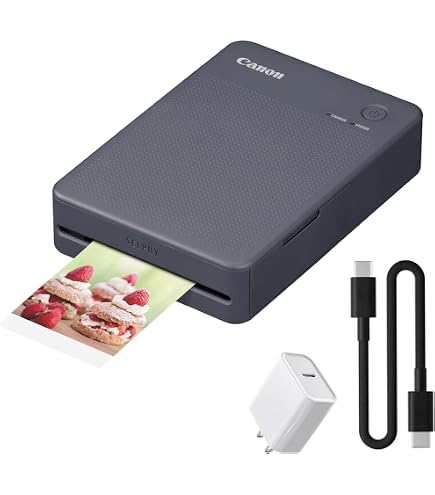 Amazon.com: Canon SELPHY QX10 Portable Square Photo Printer for